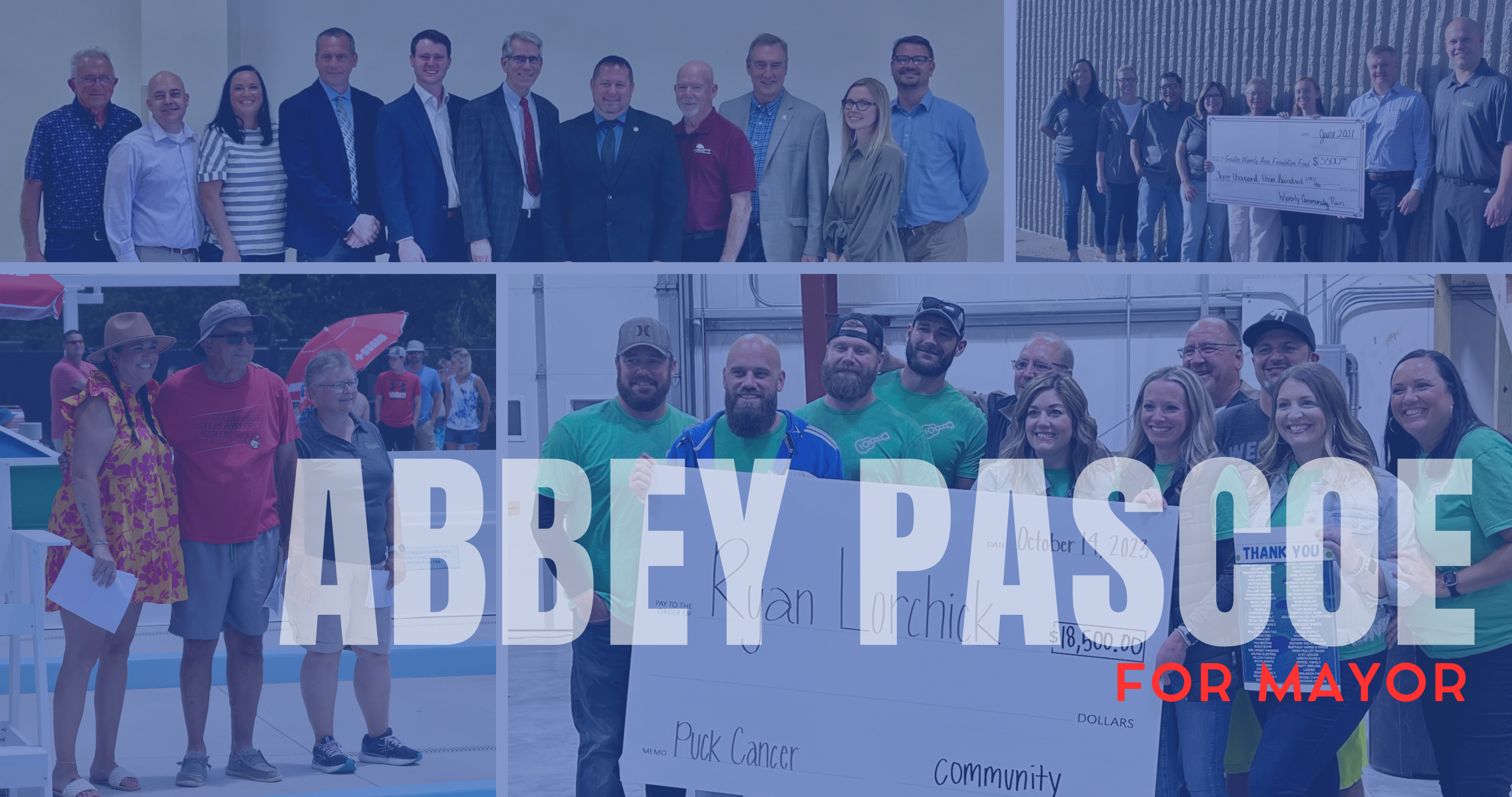 Abbey Pascoe for Mayor collage